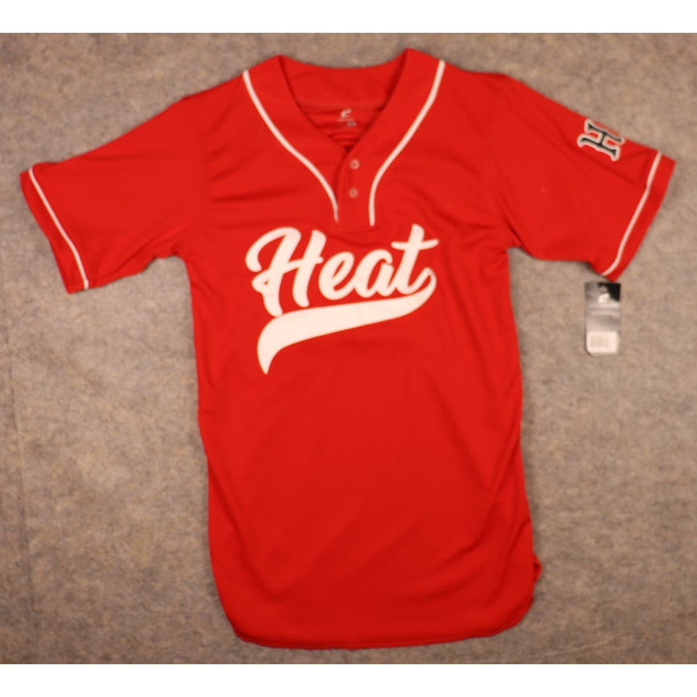 Champro Adult Men Red Heat Baseball Jersey Size Small